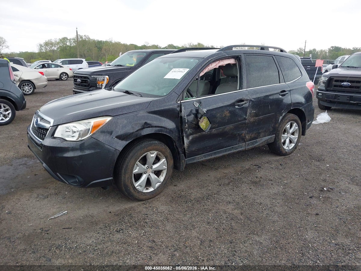 2016 SUBARU FORESTER 2.5I LIMITED — снимка 2