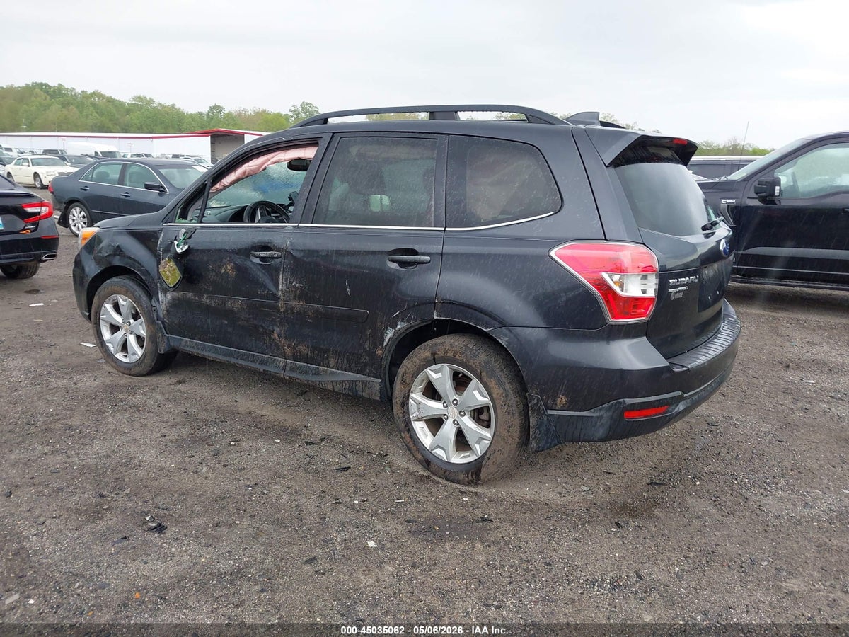 2016 SUBARU FORESTER 2.5I LIMITED — снимка 3
