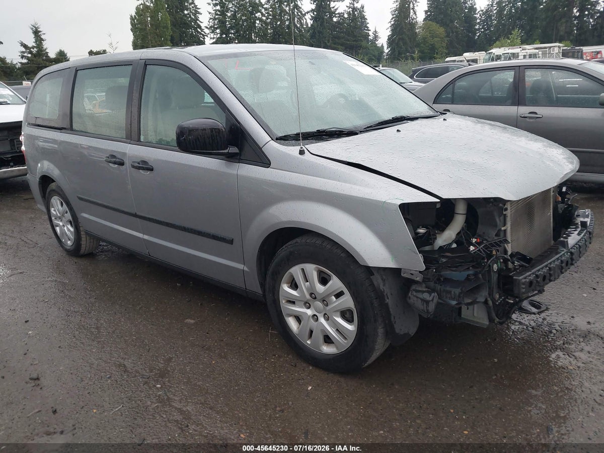 2016 DODGE GRAND CARAVAN AMERICAN VALUE PKG