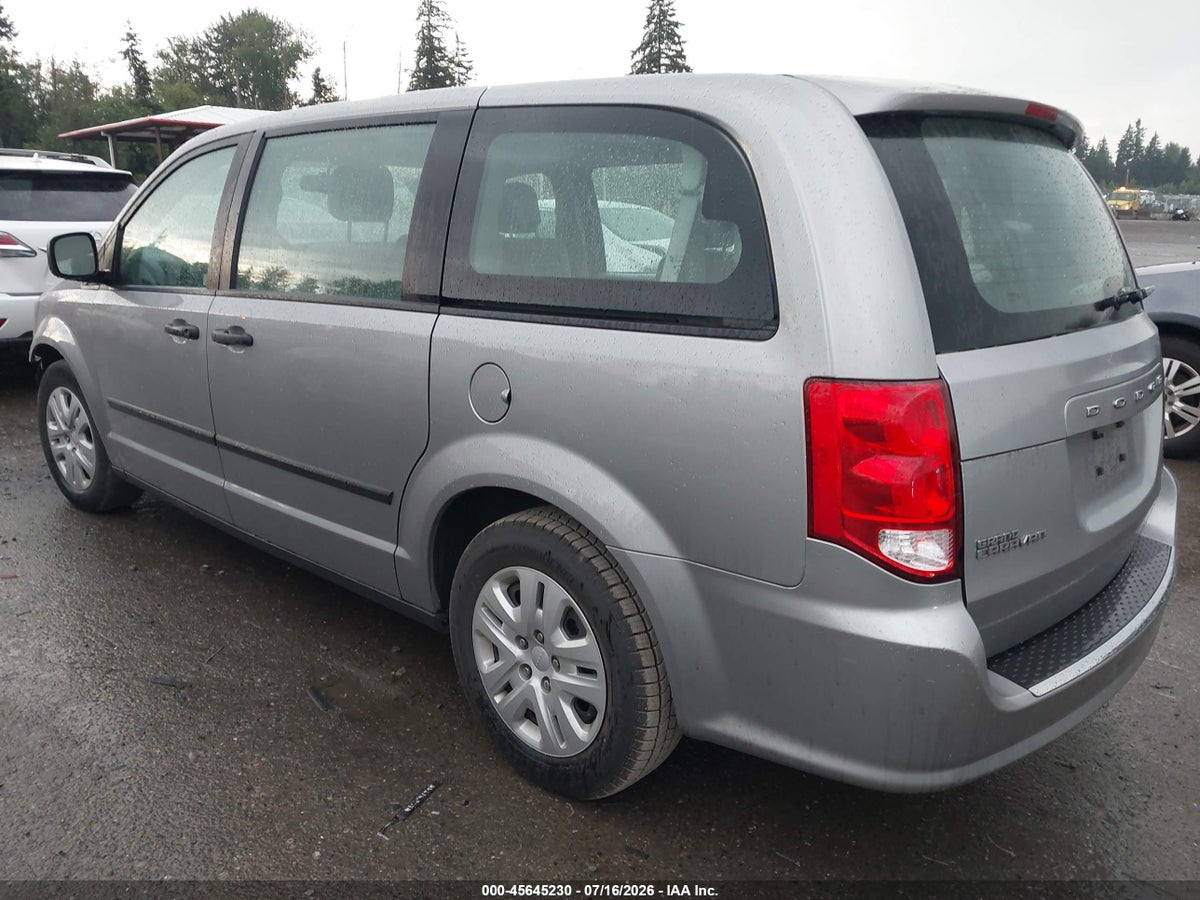 2016 DODGE GRAND CARAVAN AMERICAN VALUE PKG — снимка 3