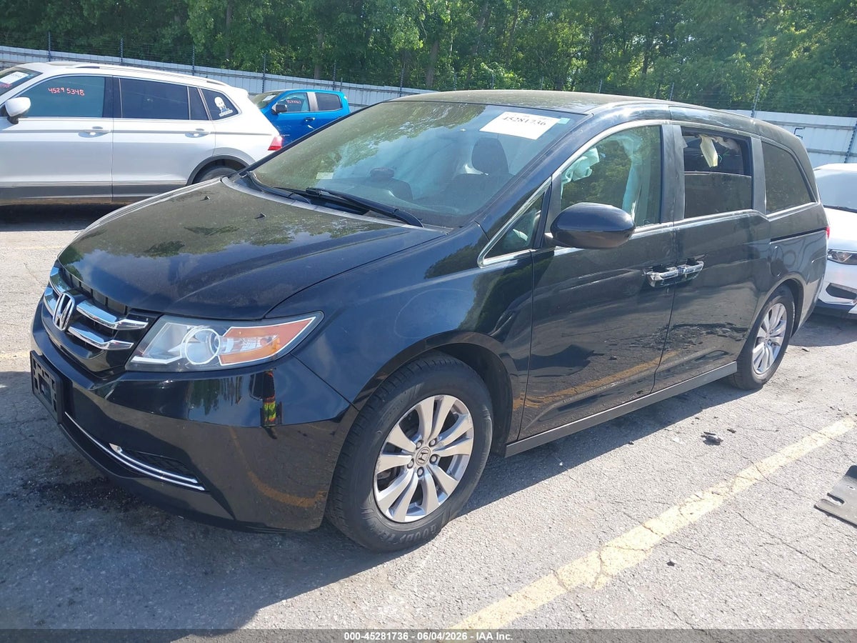 2016 HONDA ODYSSEY SE — снимка 2