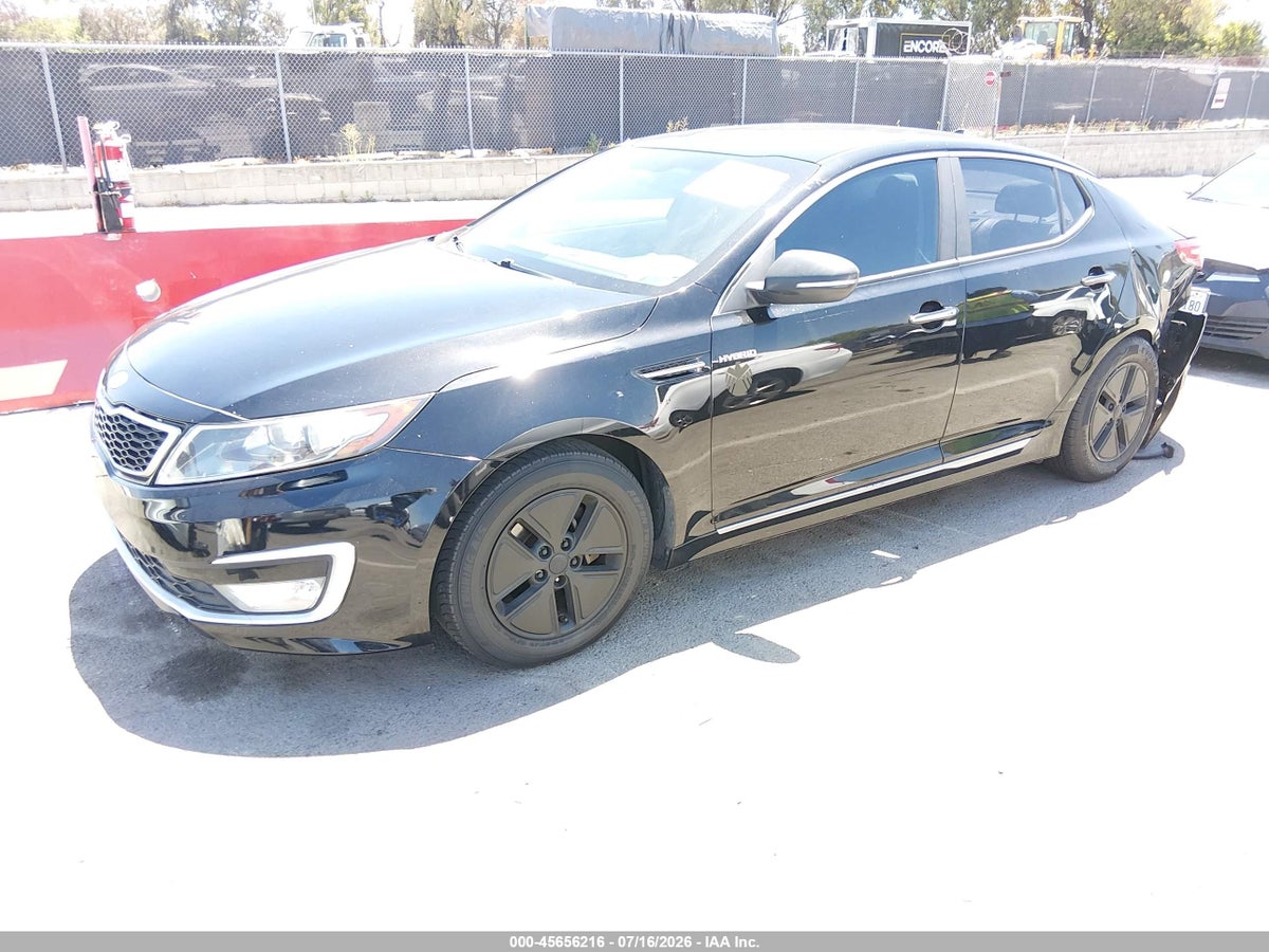 2013 KIA OPTIMA HYBRID LX — снимка 2
