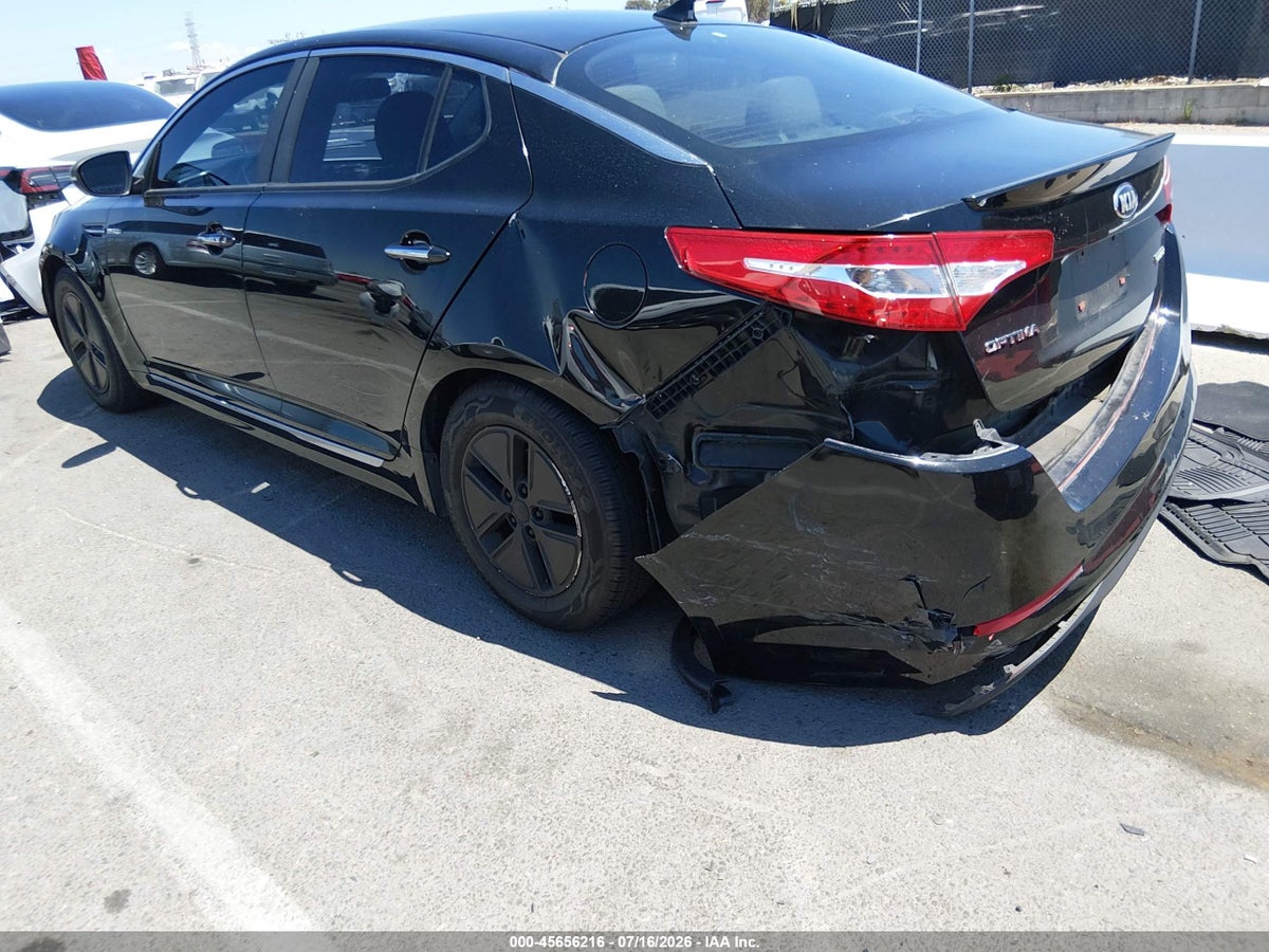 2013 KIA OPTIMA HYBRID LX — снимка 3