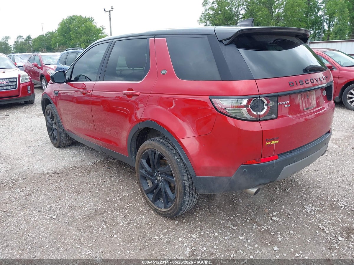2017 LAND ROVER DISCOVERY SPORT HSE — снимка 3