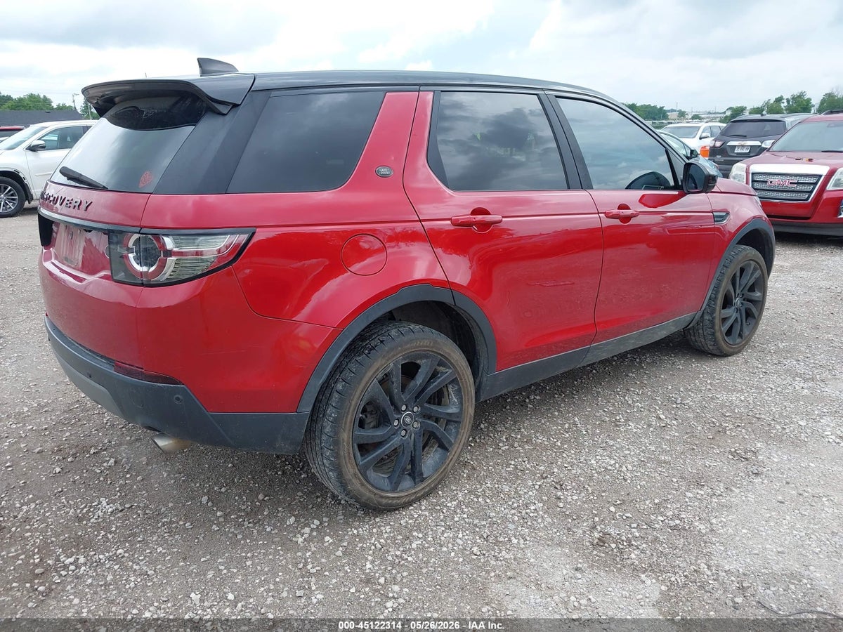 2017 LAND ROVER DISCOVERY SPORT HSE — снимка 4