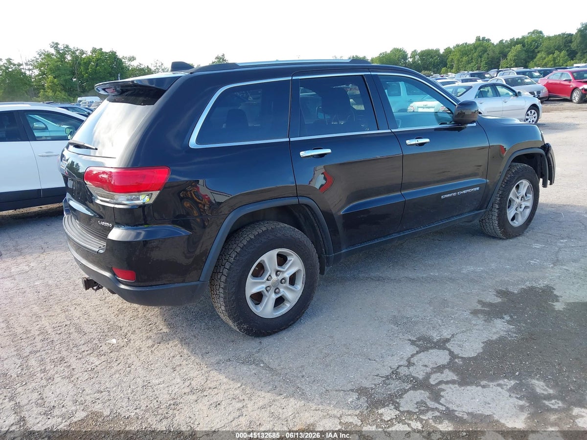 2015 JEEP GRAND CHEROKEE LAREDO — снимка 4