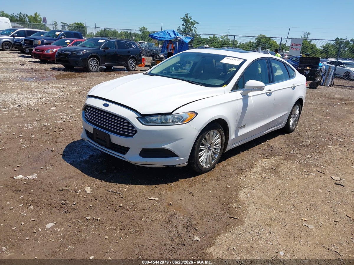 2016 FORD FUSION HYBRID SE — снимка 2