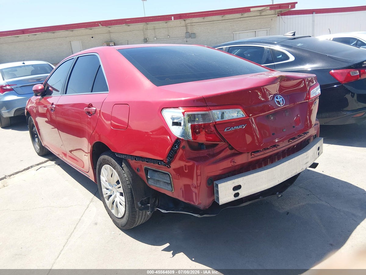 2012 TOYOTA CAMRY LE — снимка 3