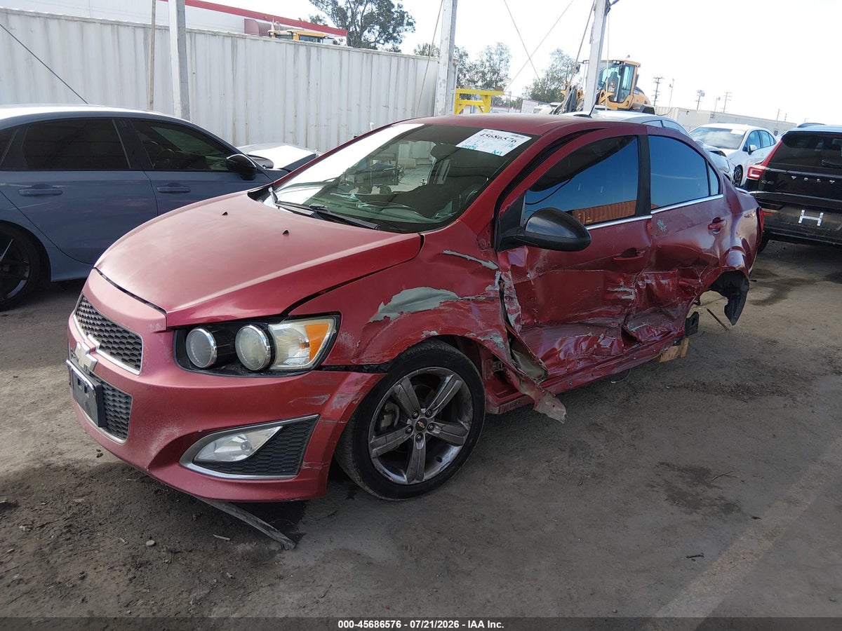 2015 CHEVROLET SONIC RS AUTO — снимка 2