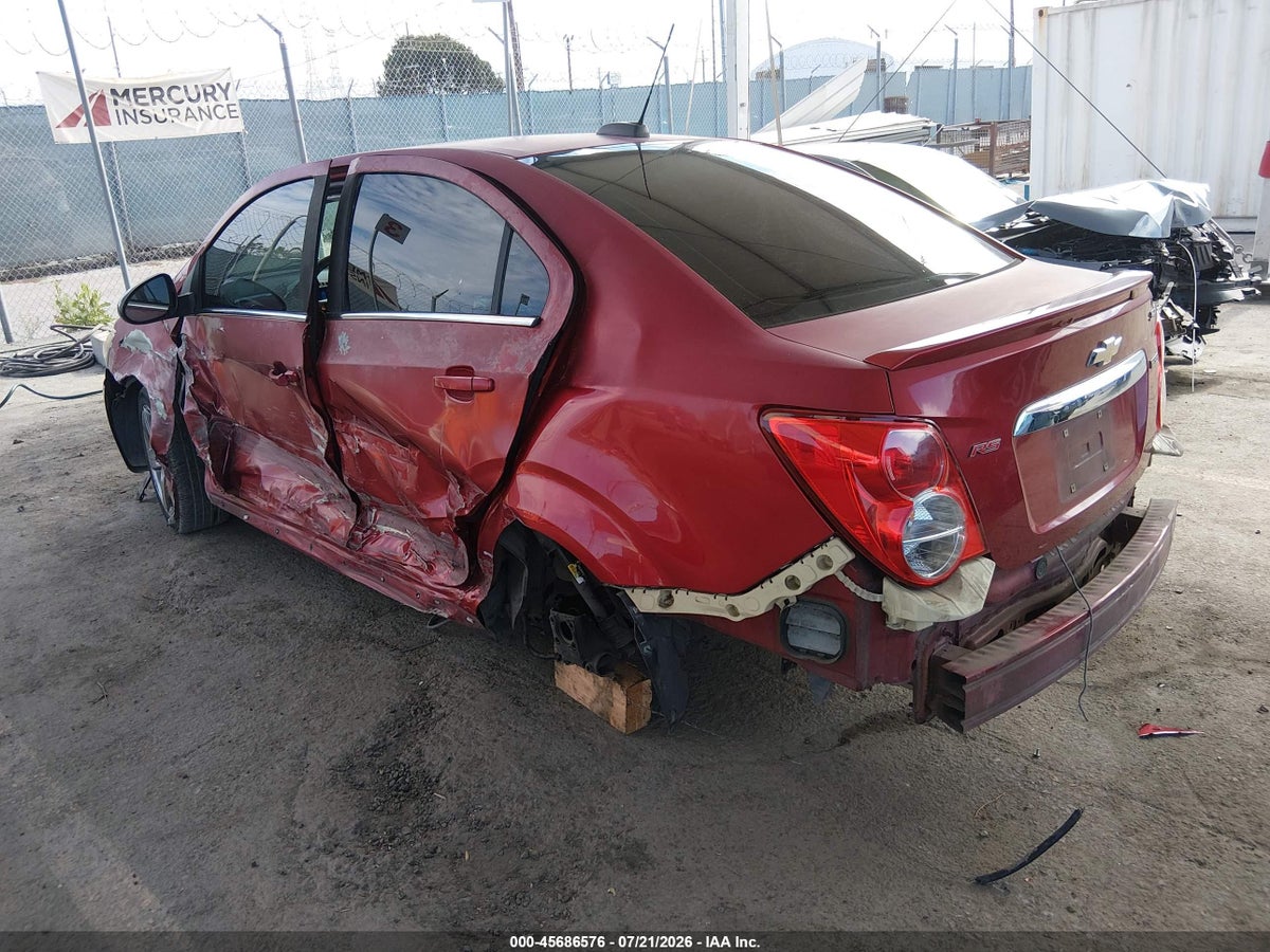 2015 CHEVROLET SONIC RS AUTO — снимка 3