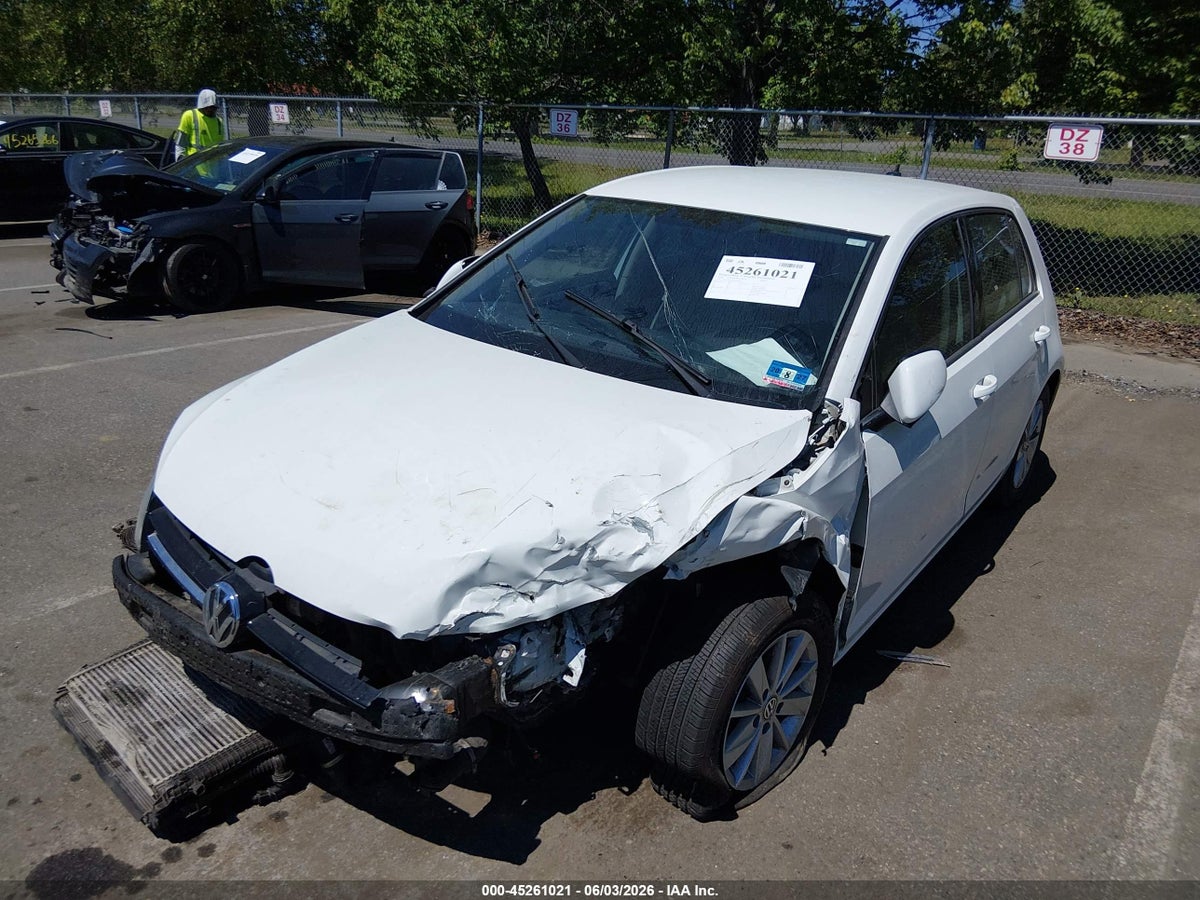 2016 VOLKSWAGEN GOLF TSI S 4-DOOR — снимка 2