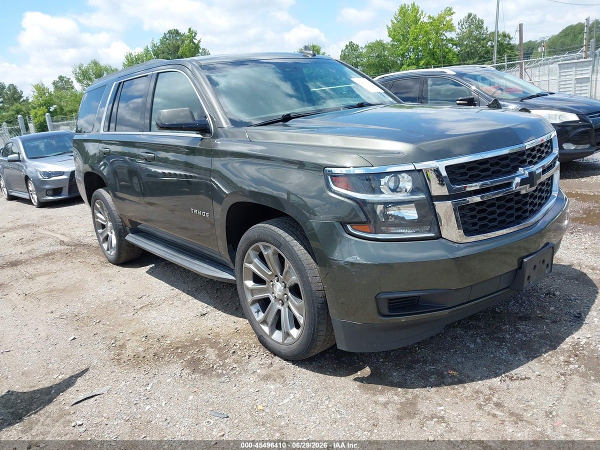 2019 CHEVROLET TAHOE LT