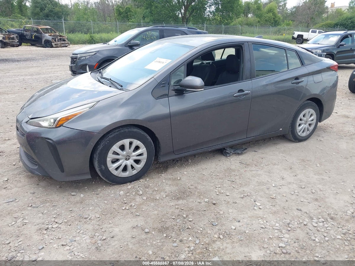 2019 TOYOTA PRIUS LE — снимка 2