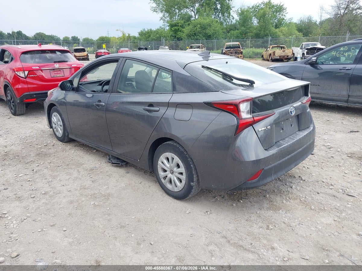 2019 TOYOTA PRIUS LE — снимка 3