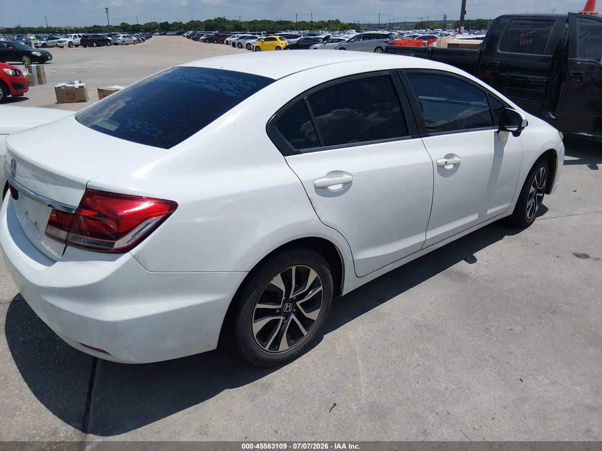 2014 HONDA CIVIC EX — снимка 4