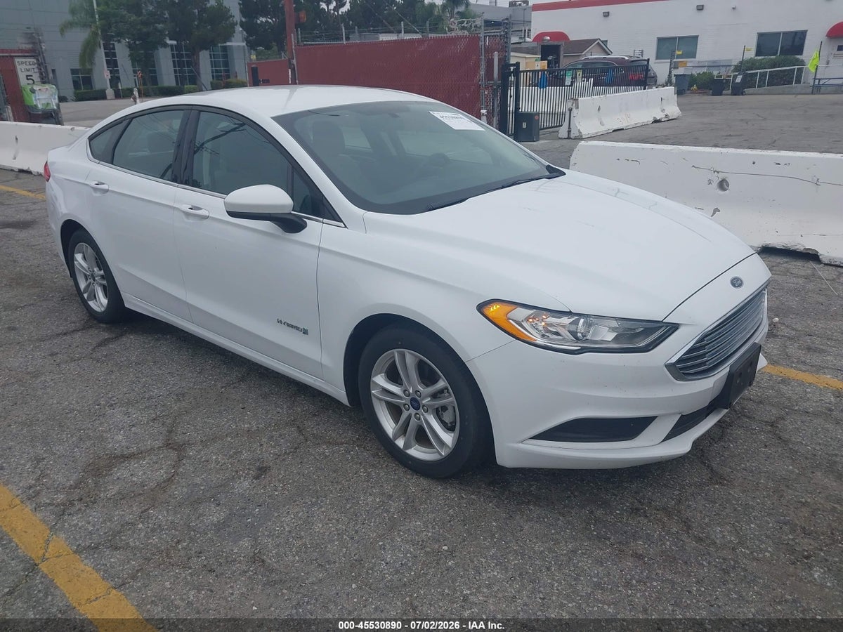 2018 FORD FUSION HYBRID S