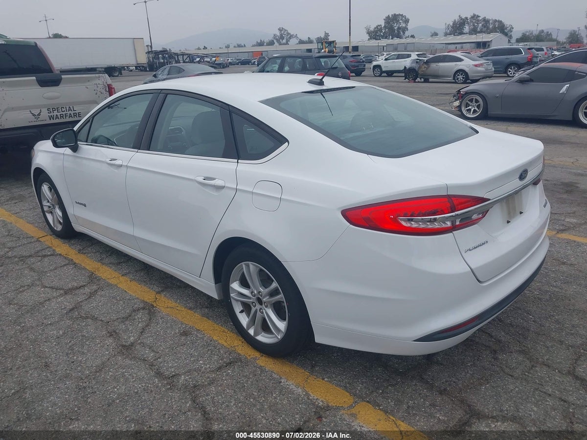 2018 FORD FUSION HYBRID S — снимка 3