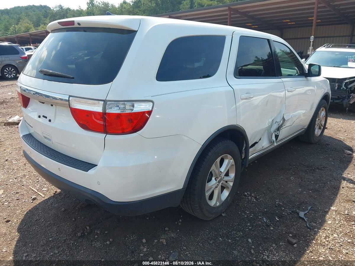 2013 DODGE DURANGO SXT — снимка 4