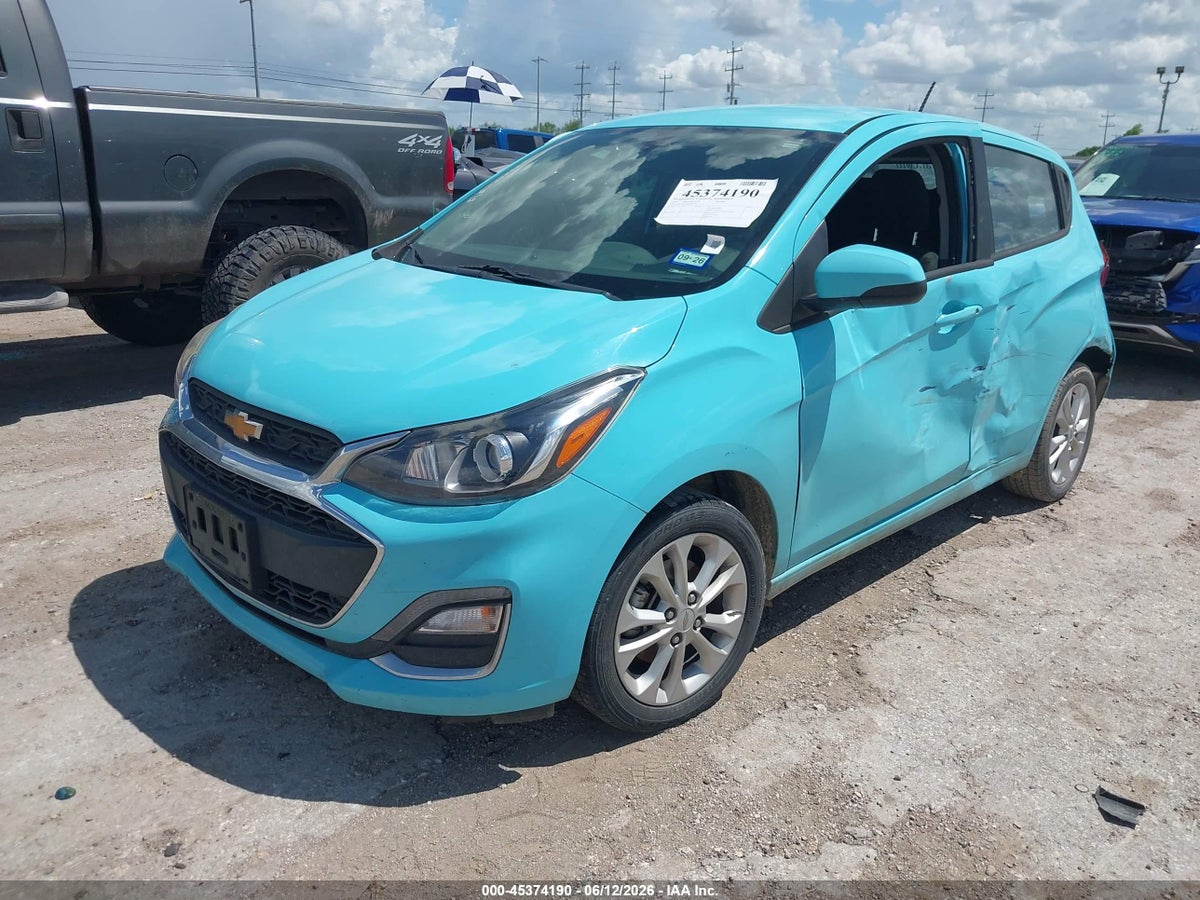 2021 CHEVROLET SPARK FWD 1LT AUTOMATIC — снимка 2
