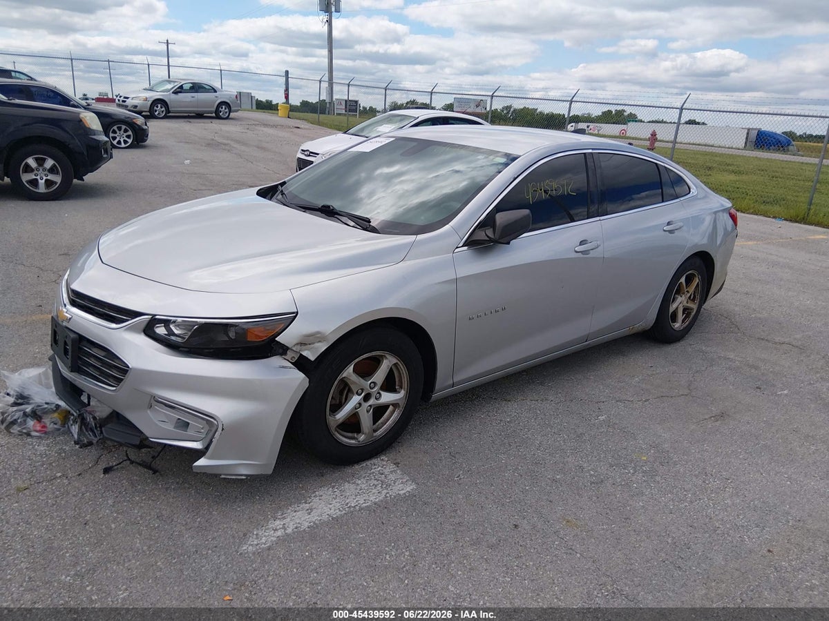 2016 CHEVROLET MALIBU LS — снимка 2