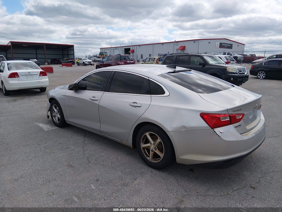 2016 CHEVROLET MALIBU LS — снимка 3