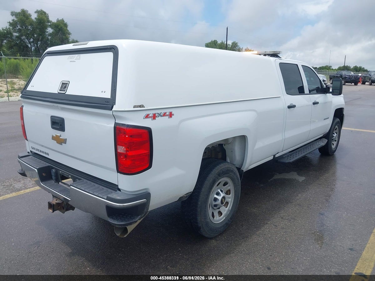 2017 CHEVROLET SILVERADO 3500HD WT — снимка 4