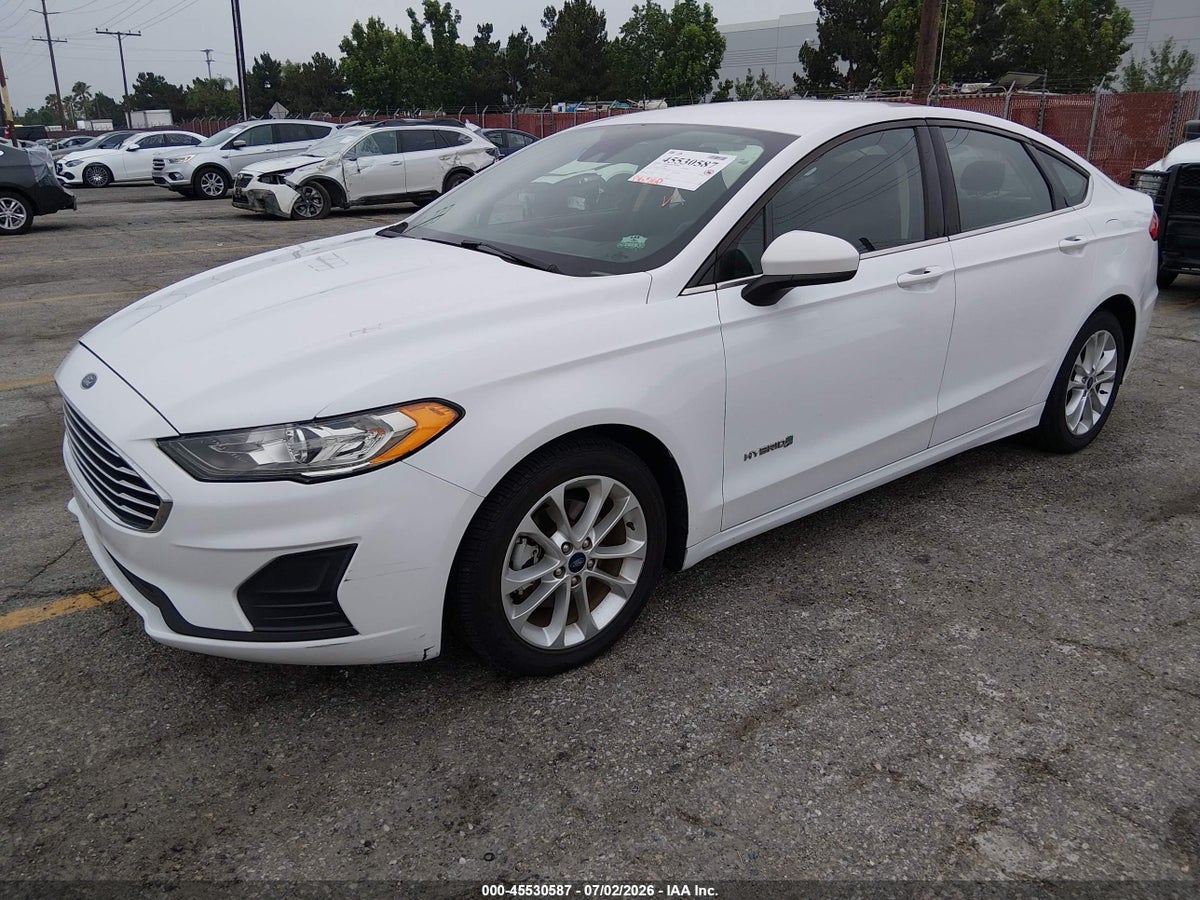 2019 FORD FUSION HYBRID SE — снимка 2
