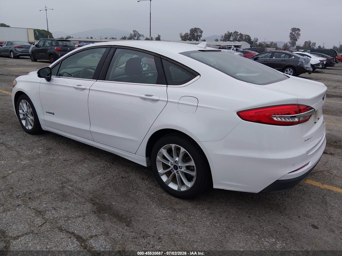2019 FORD FUSION HYBRID SE — снимка 3