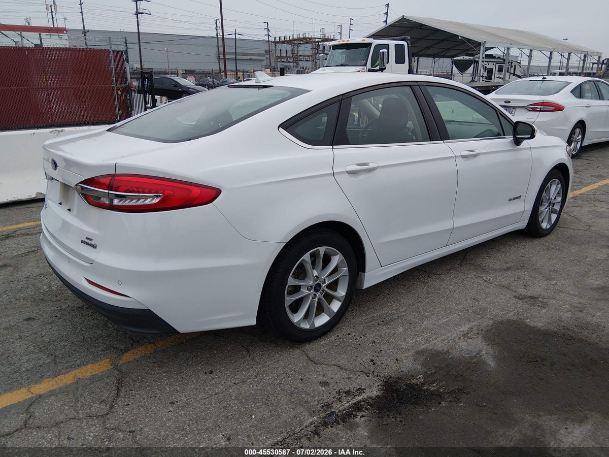 2019 FORD FUSION HYBRID SE — снимка 4