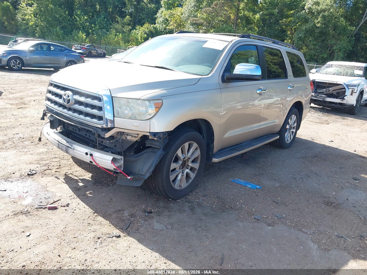 2010 TOYOTA SEQUOIA LIMITED 5.7L V8 — снимка 2