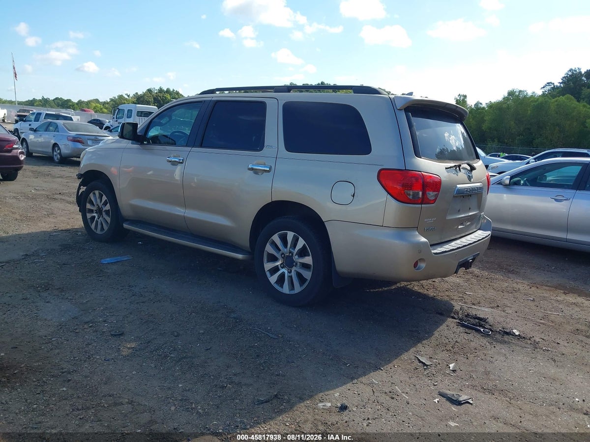 2010 TOYOTA SEQUOIA LIMITED 5.7L V8 — снимка 3