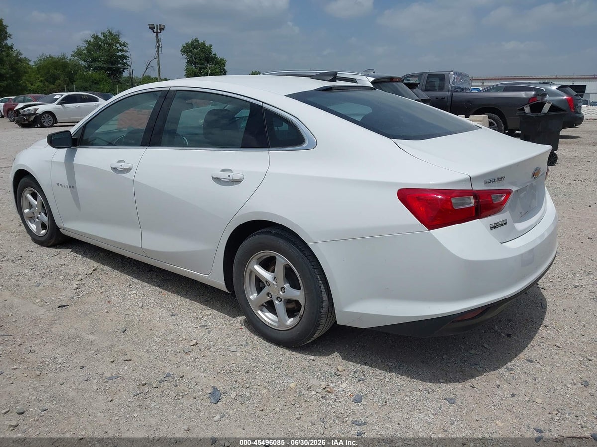 2018 CHEVROLET MALIBU 1LS — снимка 3