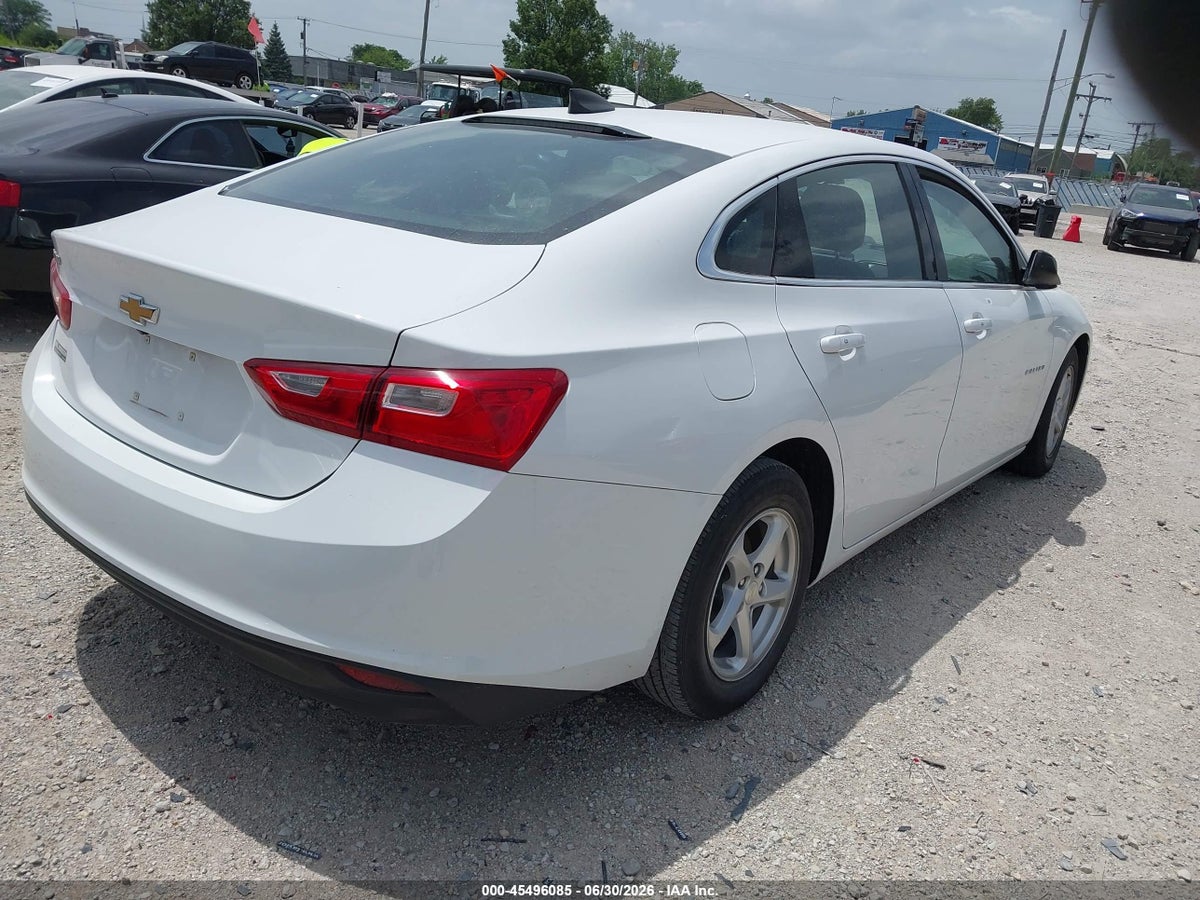 2018 CHEVROLET MALIBU 1LS — снимка 4