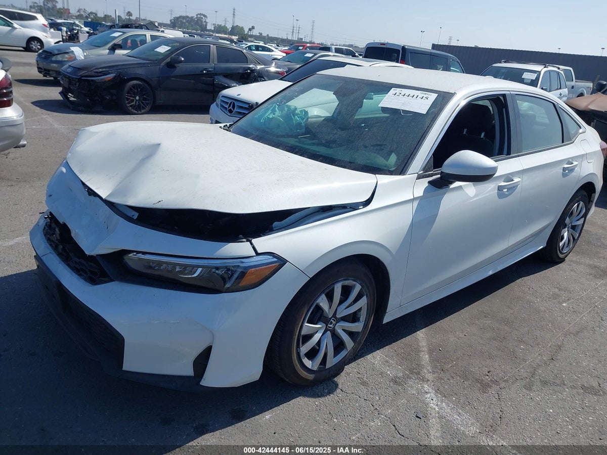 2025 HONDA CIVIC LX — снимка 2